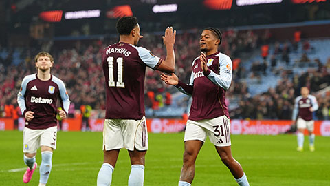 Europa League: Aston Villa, Nottingham, Porto, Betis vào tứ kết